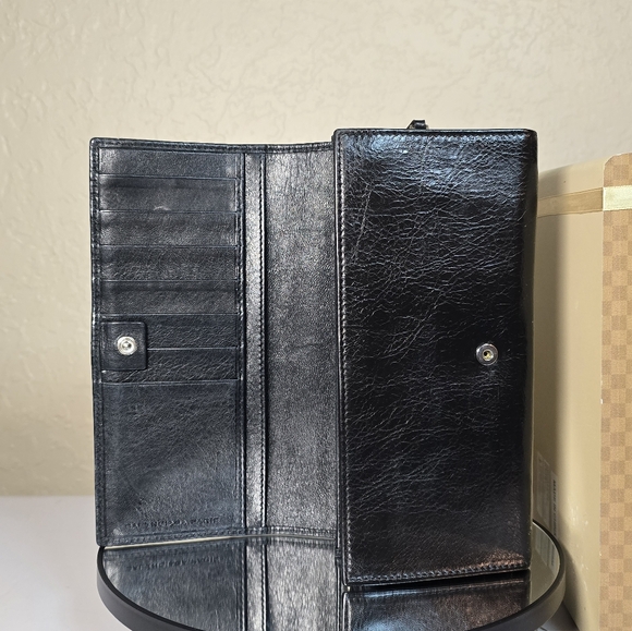 Balenciaga Black Moto Wallet - Picture 10 of 14